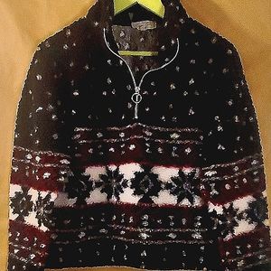 LoveTree ❤🖤❤🖤 PullOver With Zipper